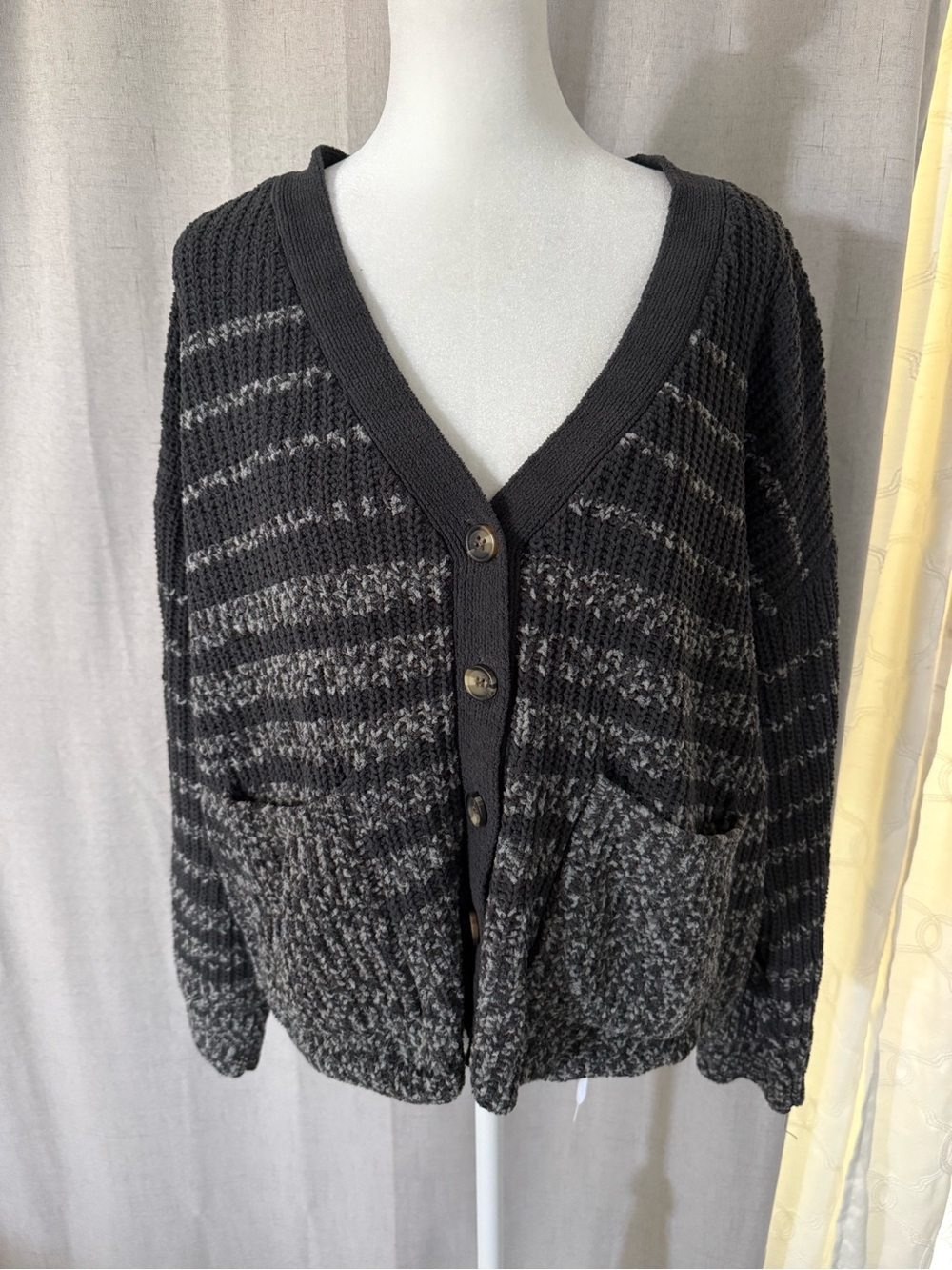 Chunky knit cardigan